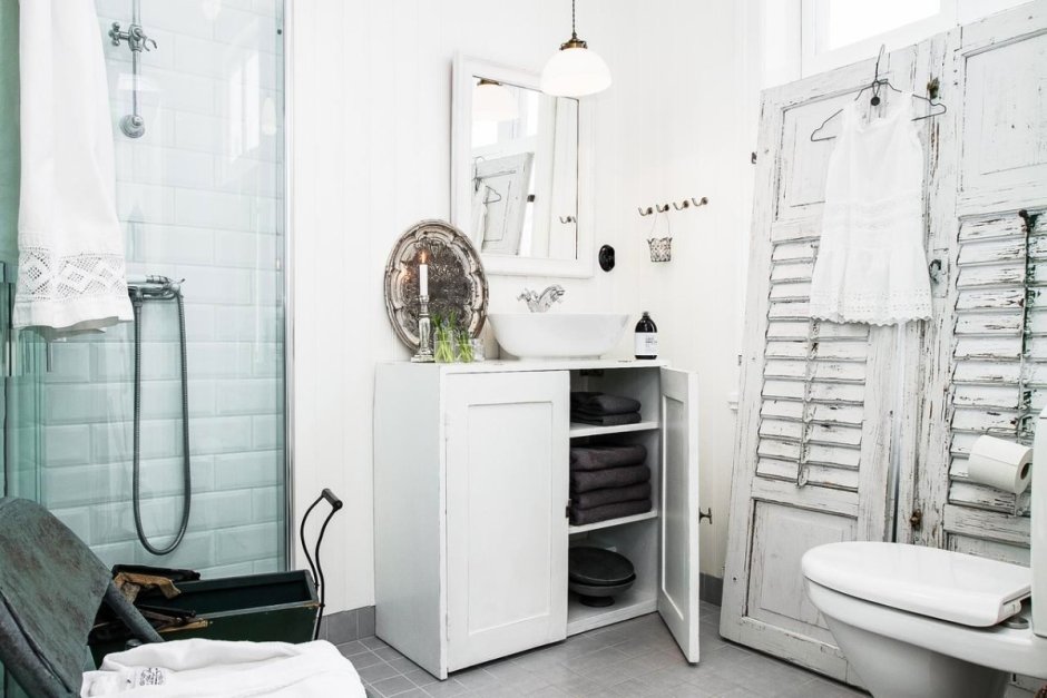 Ванная в скандинавском стиле