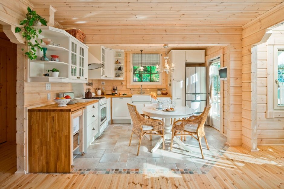 Скамейки в интерьере сада