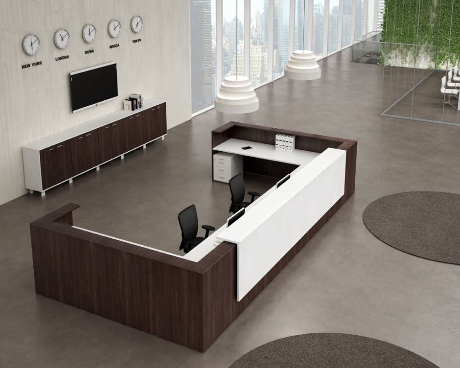 Стойка ресепшн Esedra 2500*800 IVM