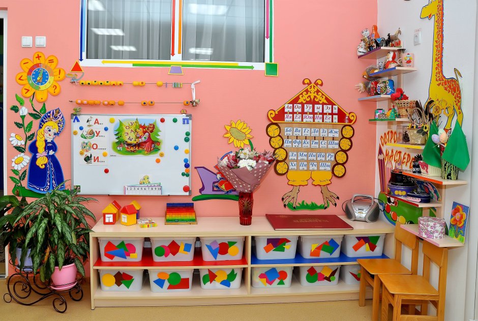 Интересные уголки в детском саду