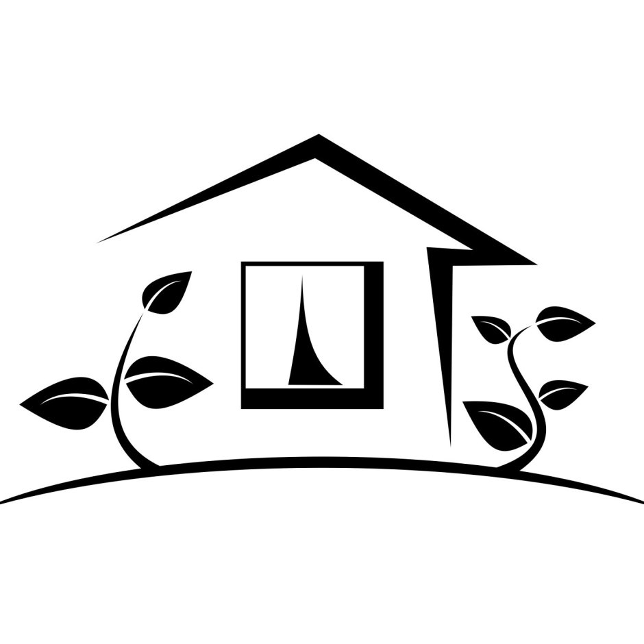 Уютный домик эмблема