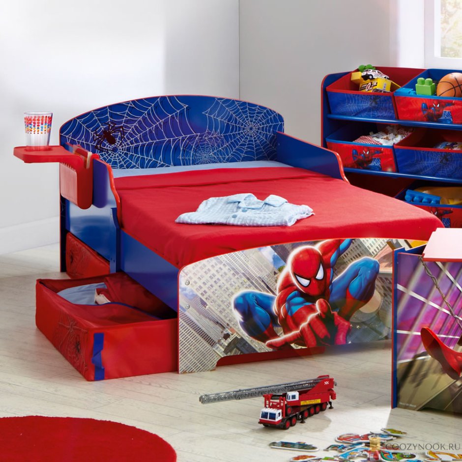Детская кровать Спайдермен