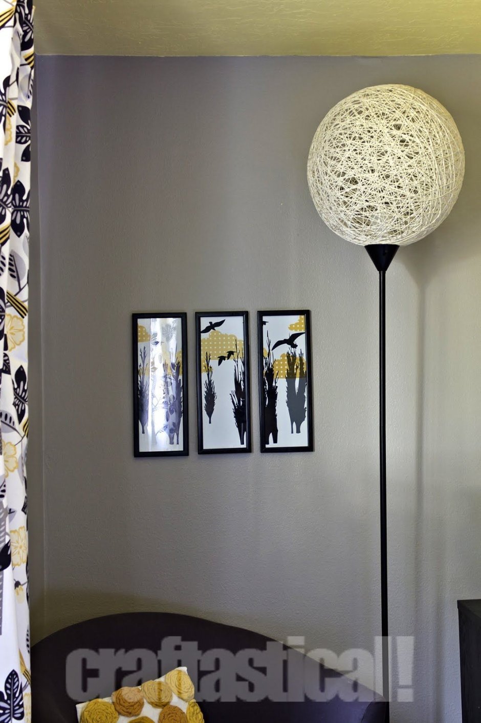 Staggered Glass Floor Lamp ( торшер