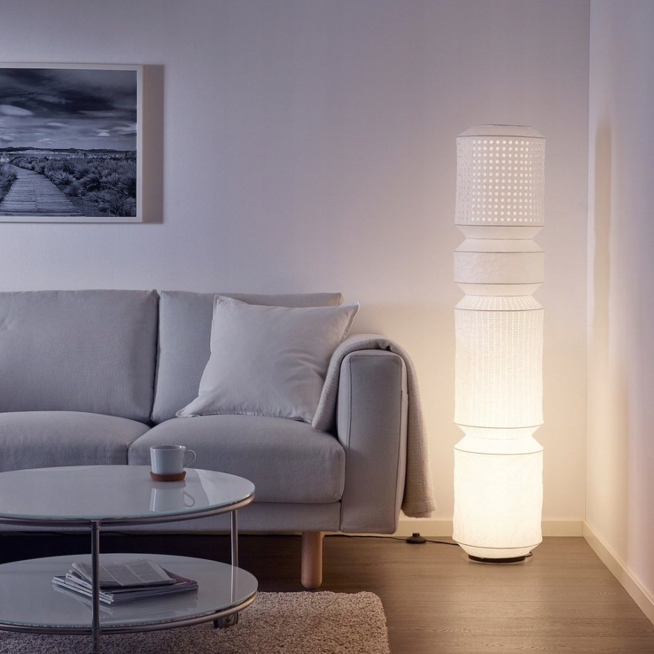 Напольный светильник ikea ХОЛЬМЭ 75 Вт
