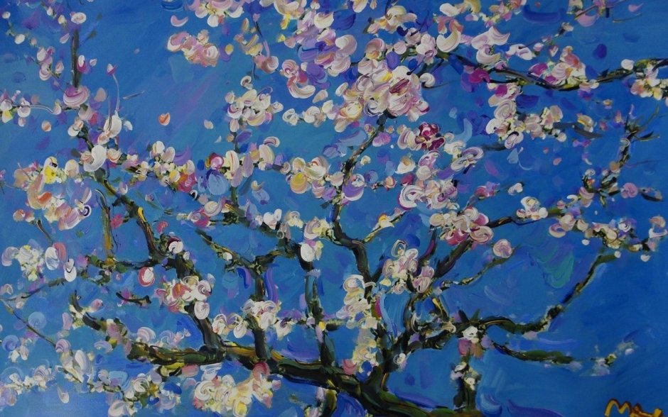 Винсент Ван Гог цветущие ветки