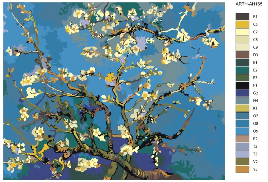 Винсент Ван Гог blossoming Branches