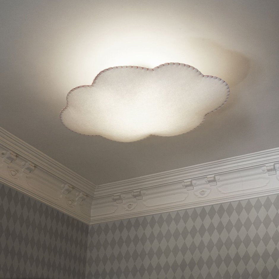 Объемные облака на потолок
