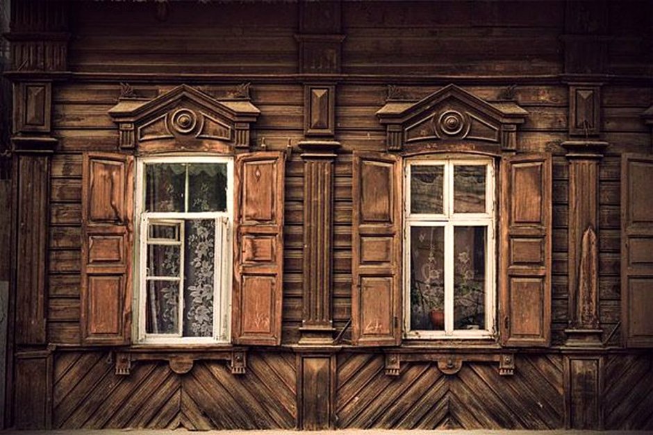 Славянские наличники на окна
