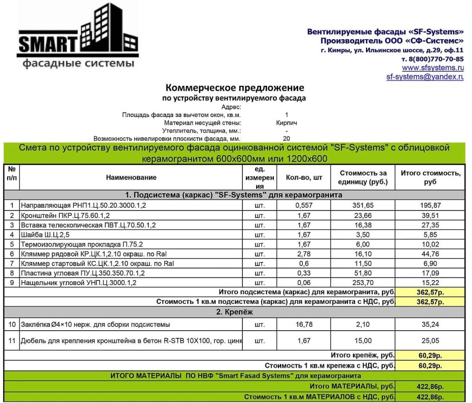 Расценки на монтаж светильников