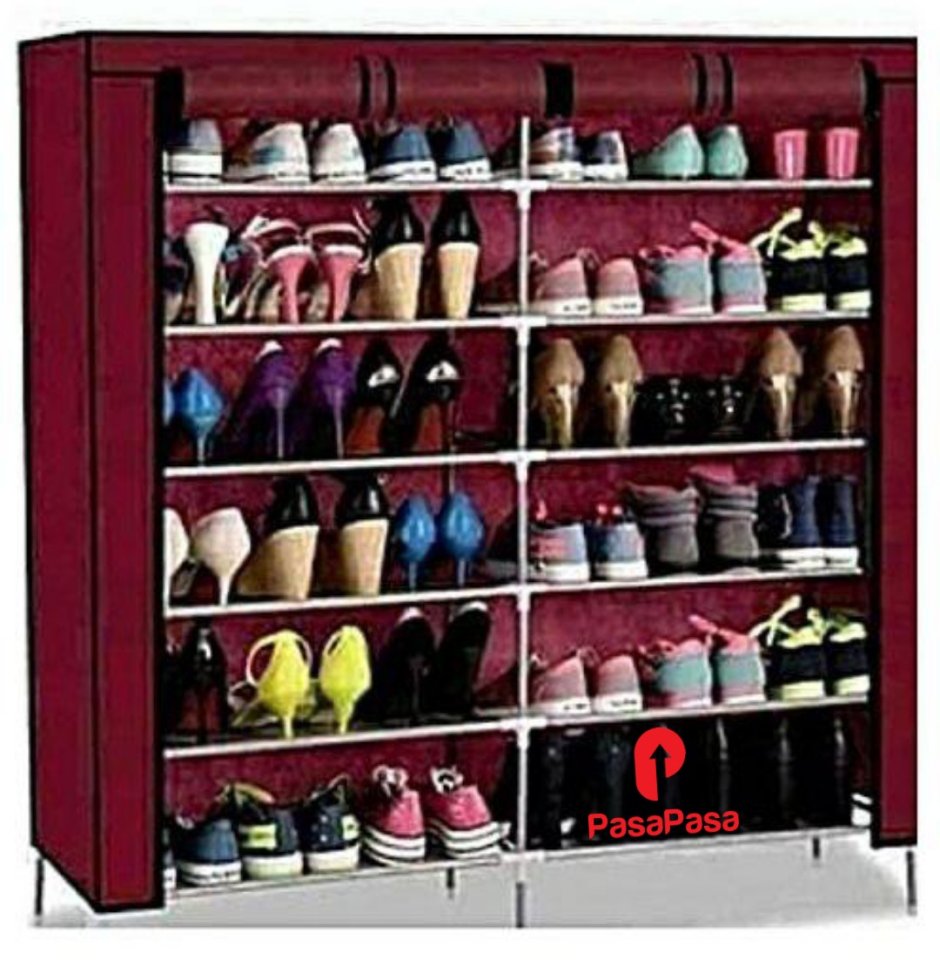 Тканевый стеллаж для обуви Shoe Cabinet 8238