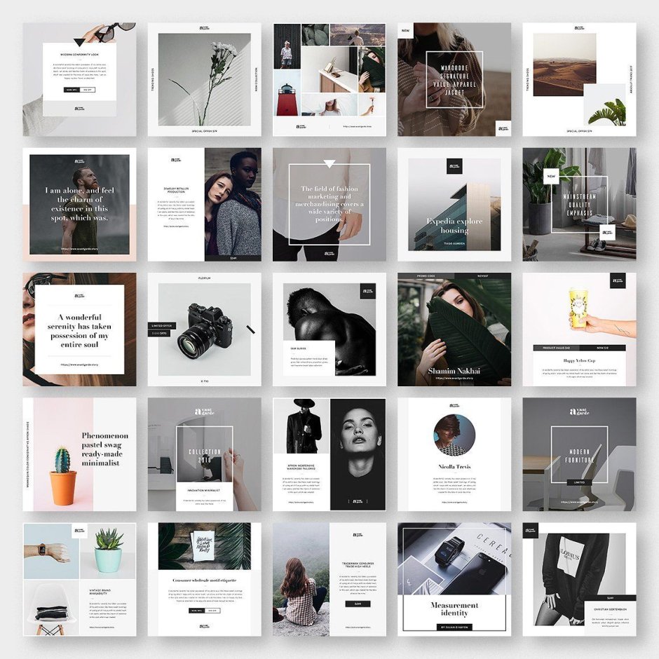 Стильный макет