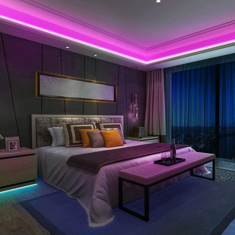 Led strip Lights комната