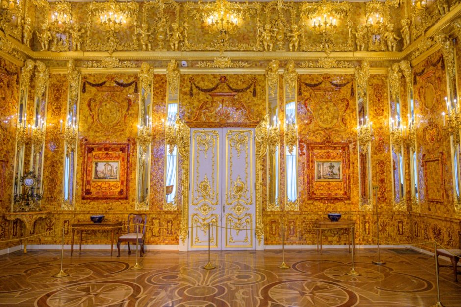 Эрмитаж Янтарная комната Санкт-Петербург