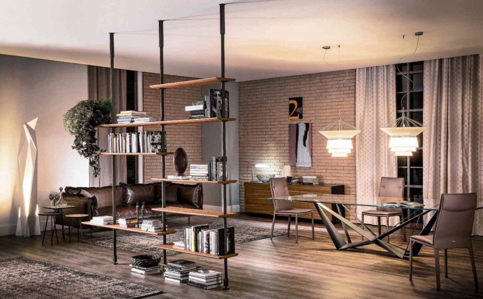 Книжные стеллажи лофт Cattelan Italia