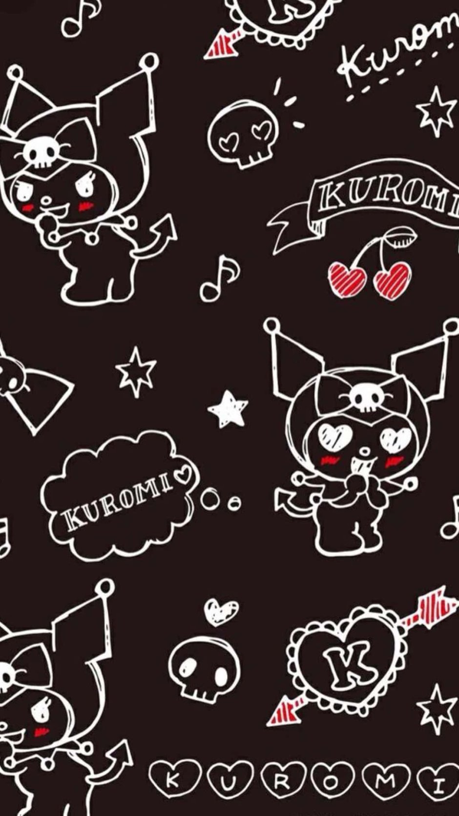 Hello Kitty Kuromi Эстетика