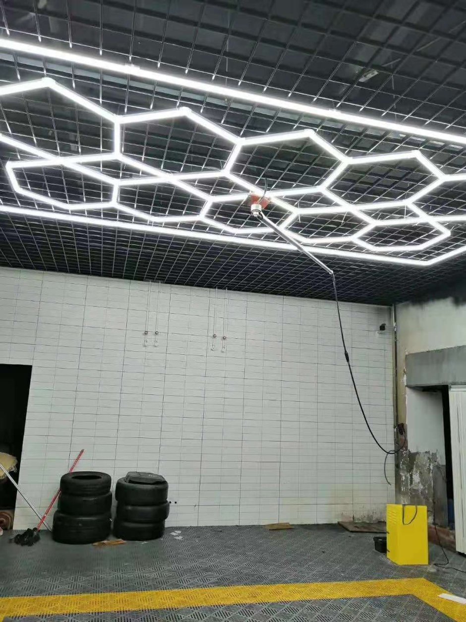 Освещение автомойки