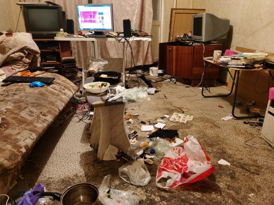 Беспорядок в квартире