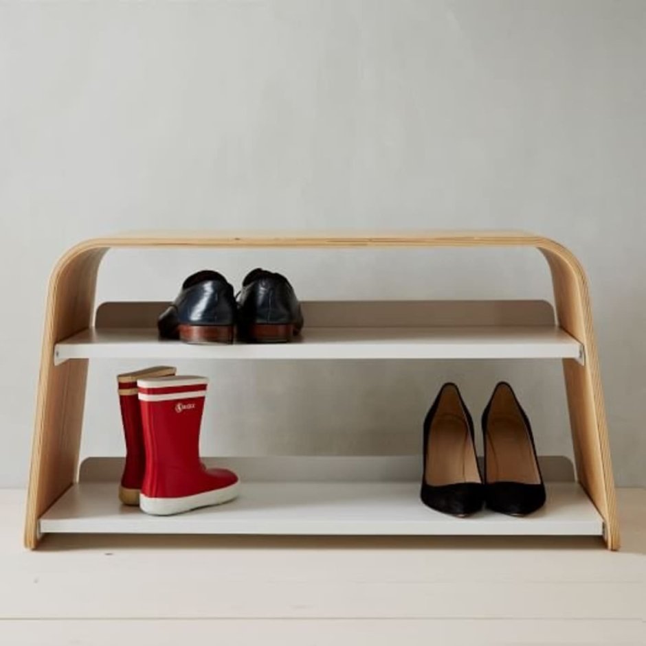 Гнутоклееная мебель обувница