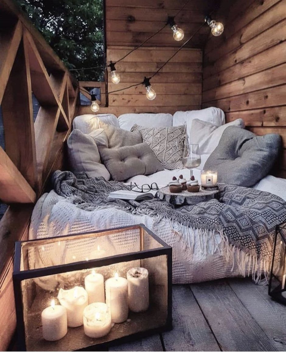 Уютная комната в американском стиле