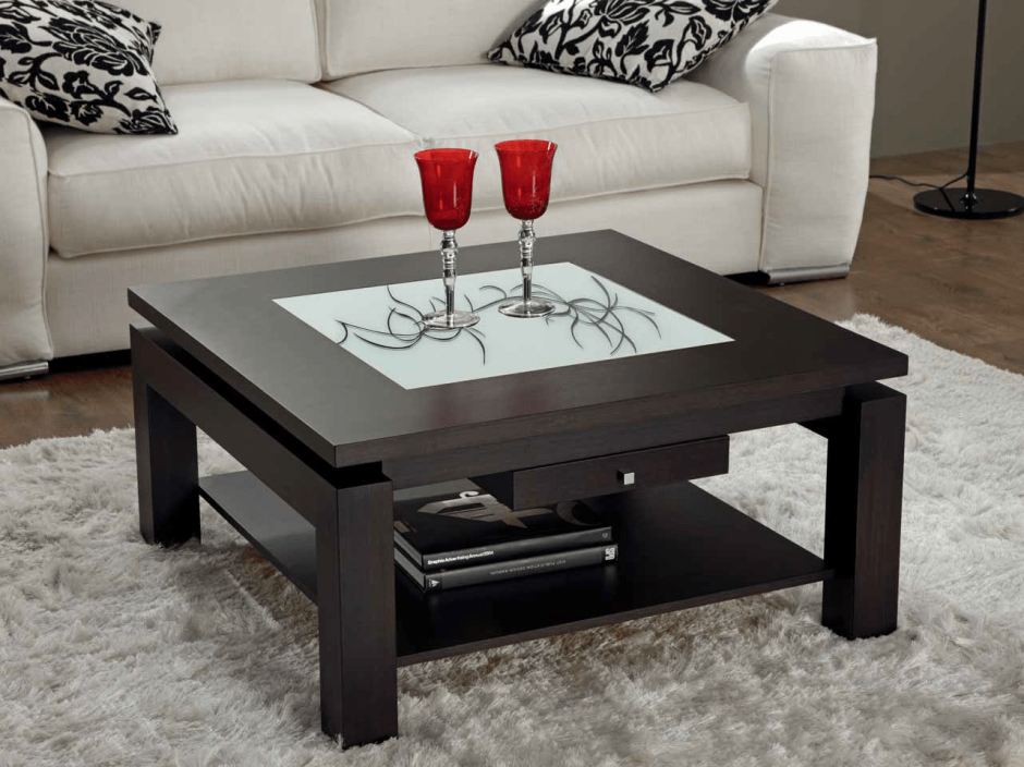 Столик (Adjustable Table e127 Black) 66x56x10