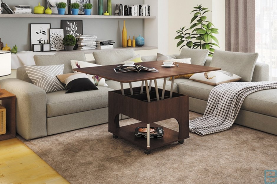 Журнальный столик трансформер