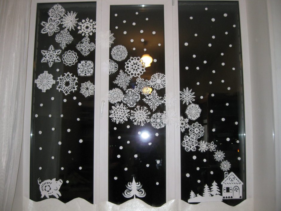 Украшения на окна