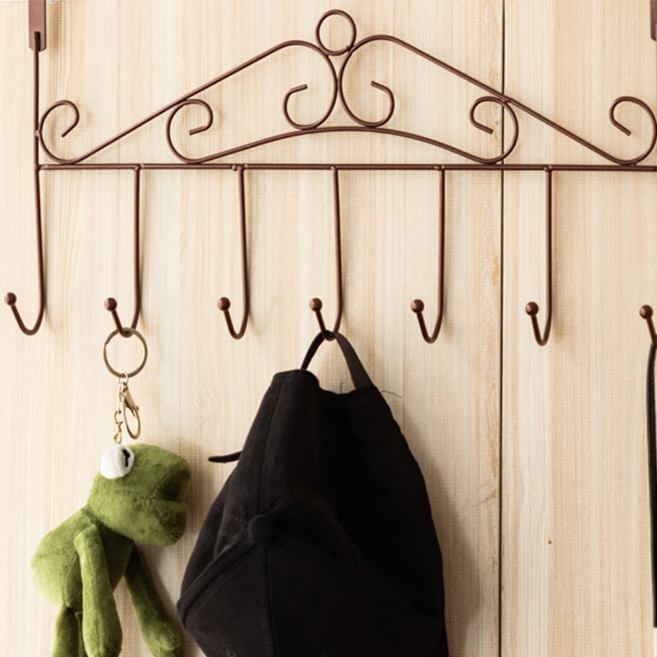 Вешалка дверная для одежды в прихожую