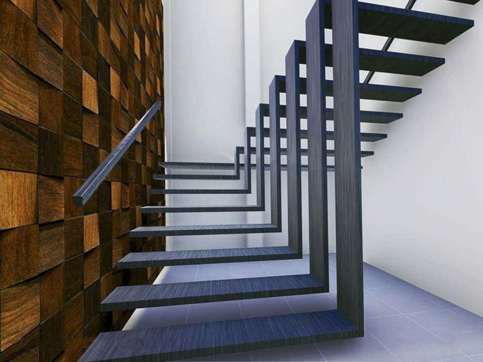 Металлическая решетка для ступеней лестницы