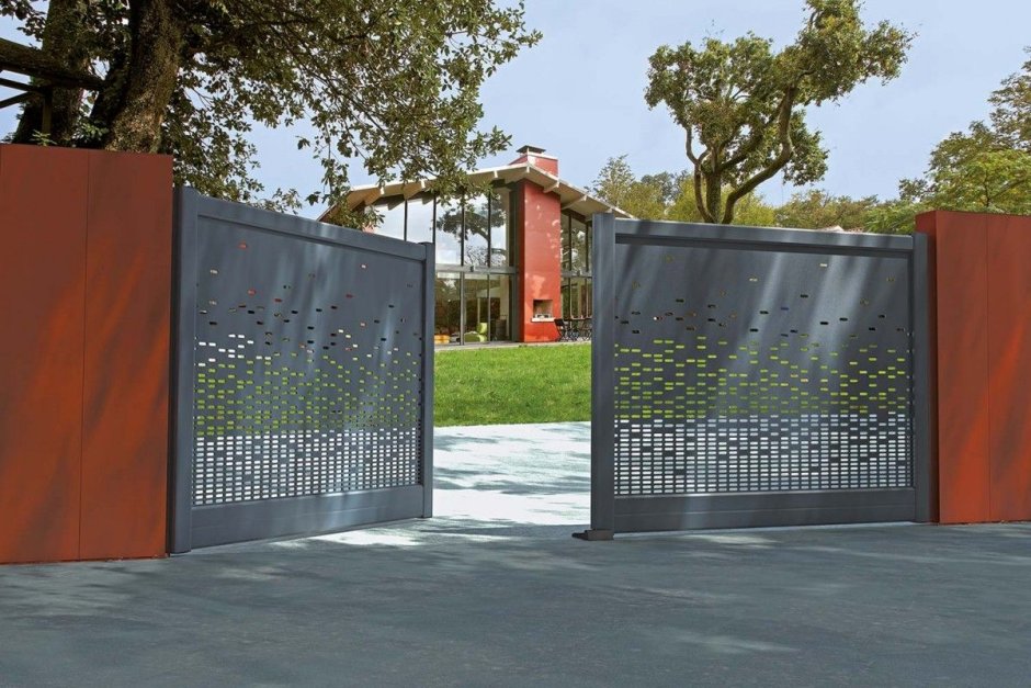 Современные ворота