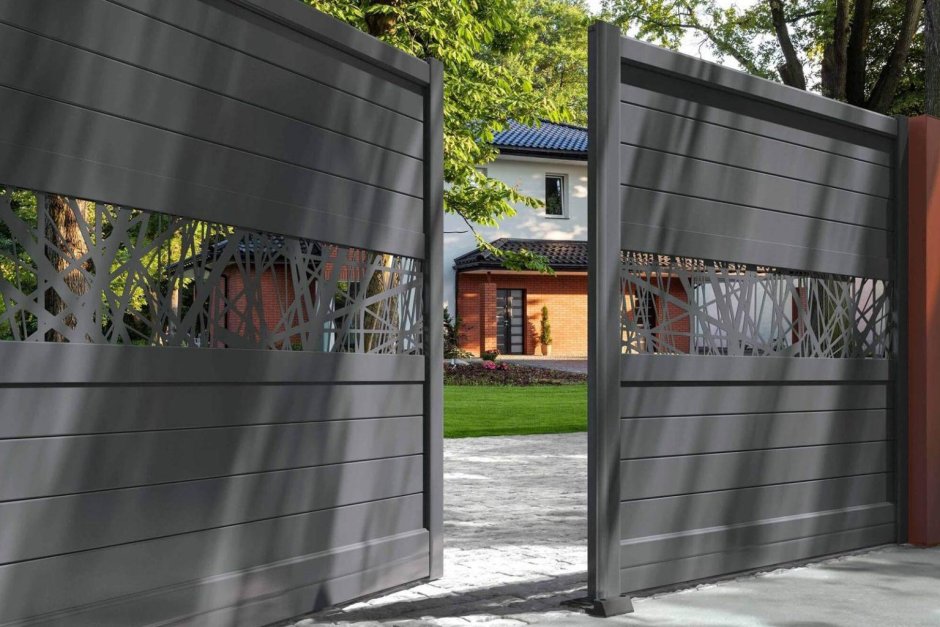 Современные ворота и калитки