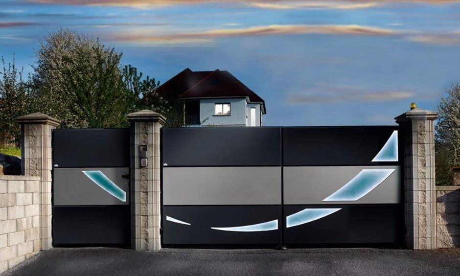 Ворота в Восточном стиле