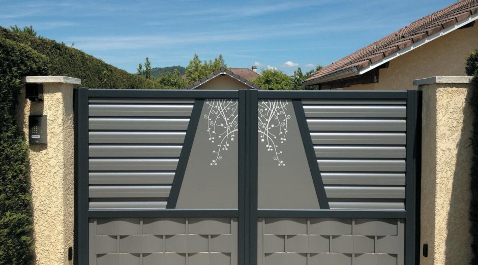 Откатные ворота bramy