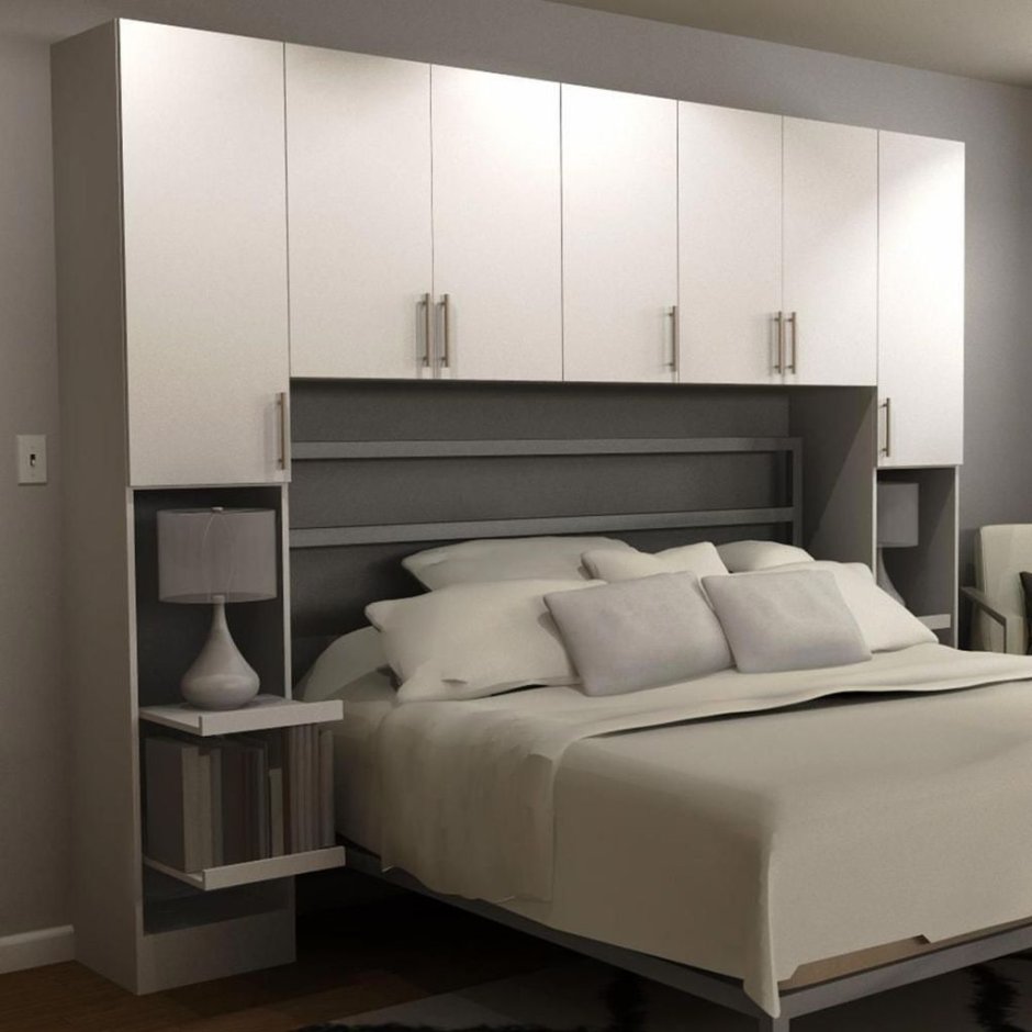 Спальня с двумя шкафами