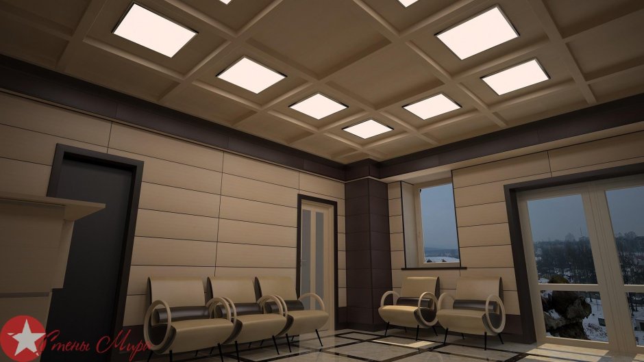 Панели МДФ Квадро