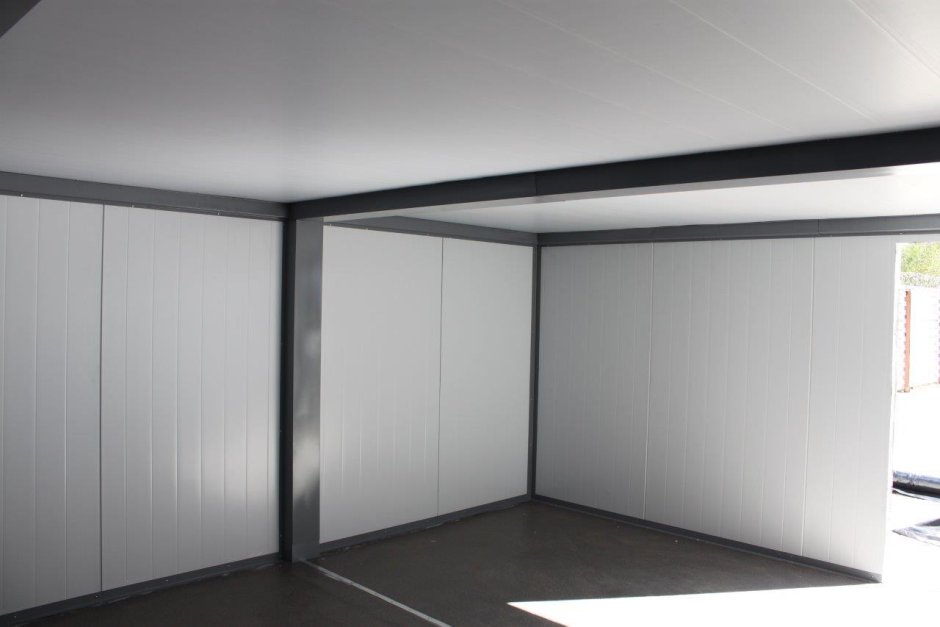 Здание из сэндвич панелей