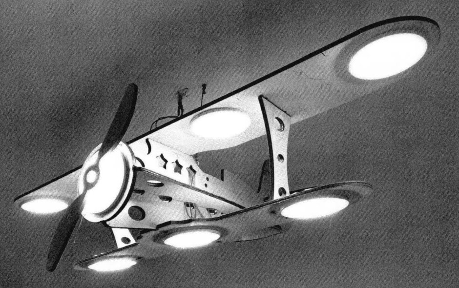 Потолочный светильник бомбардировщик 074504 kink Light