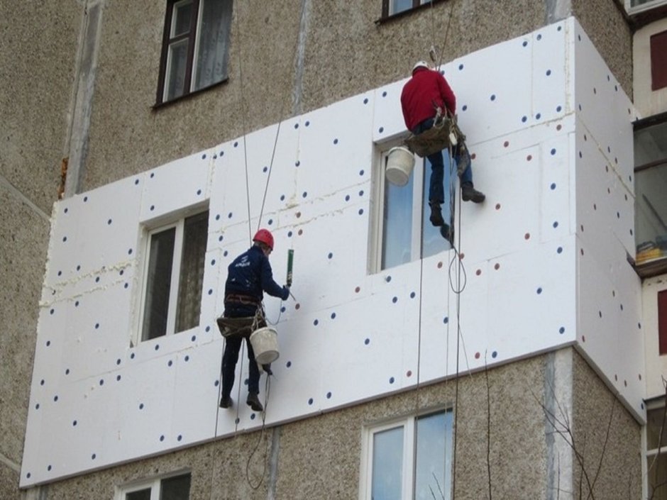 Утепление фасада