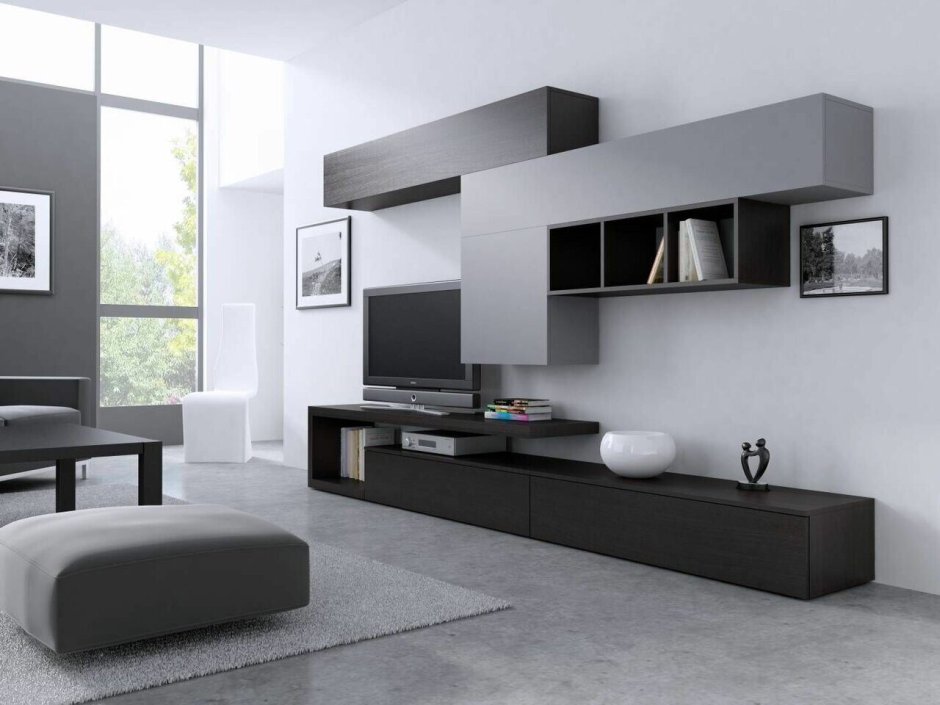 Современные горки для гостиной в стиле Минимализм