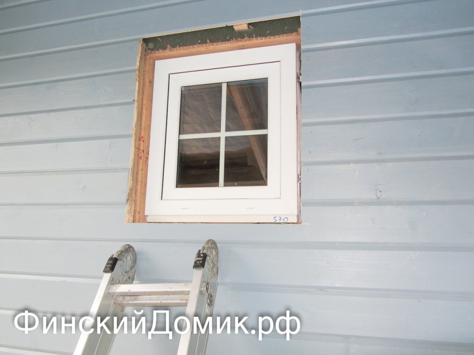 Монтажный зазор для пластиковых окон в каркасном доме