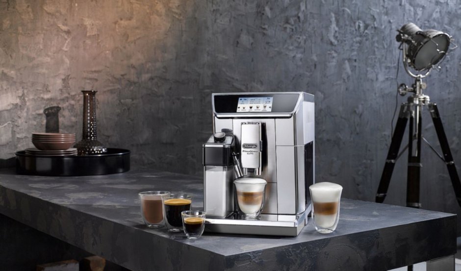 Кофемашины de`Longhi реклама