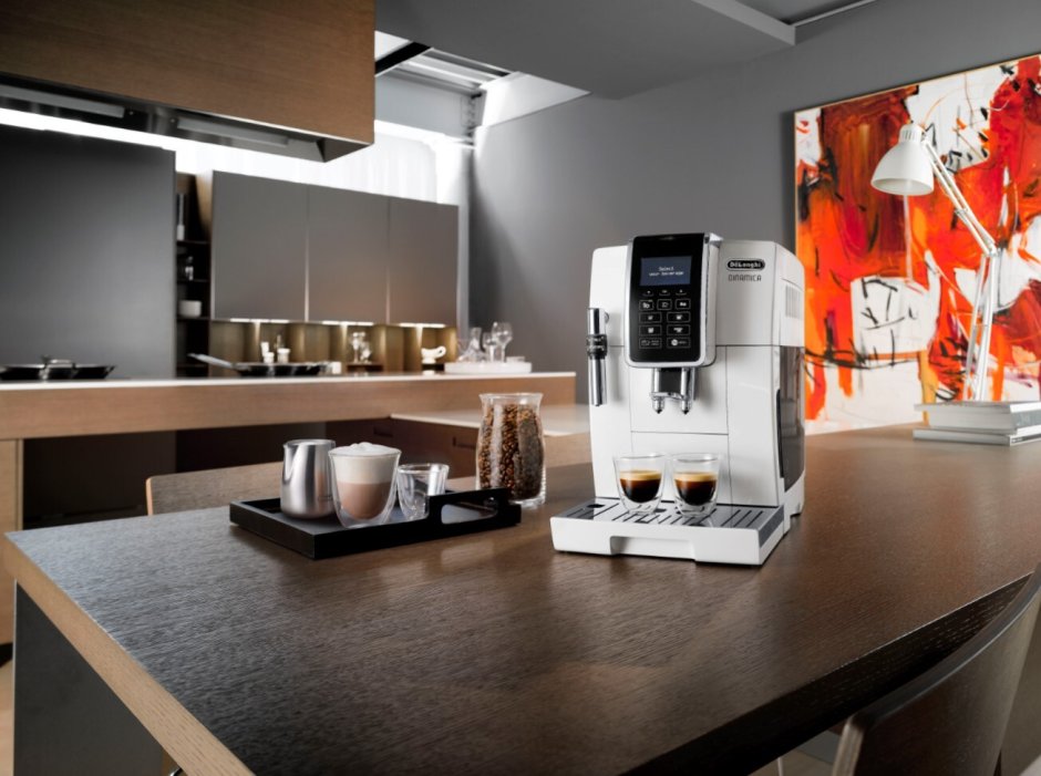 Кофемашина Delonghi ECAM350.35.W
