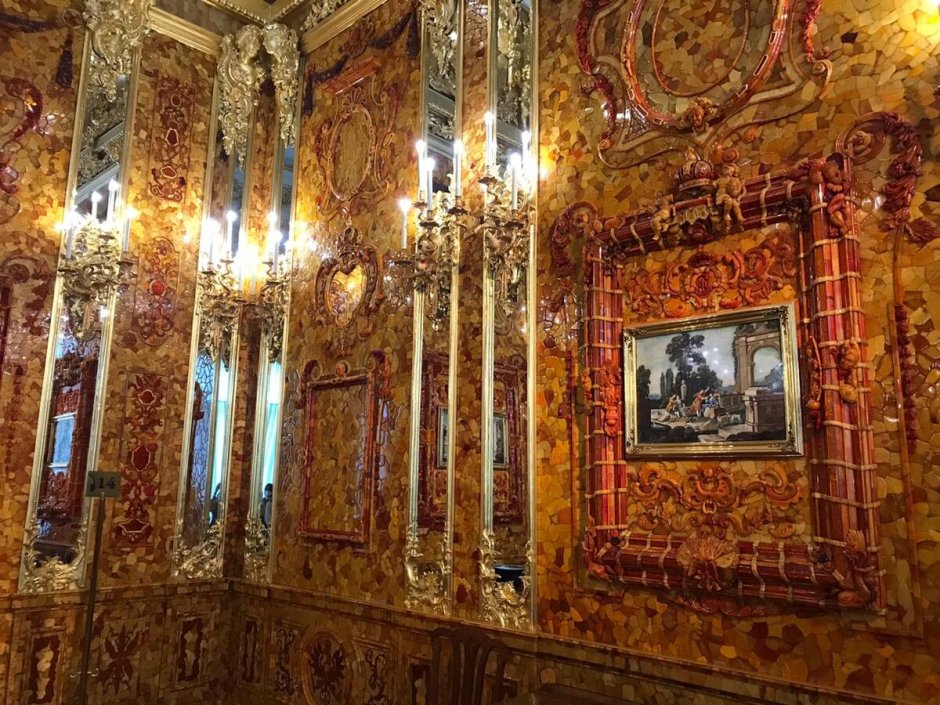 Янтарная комната зимний дворец
