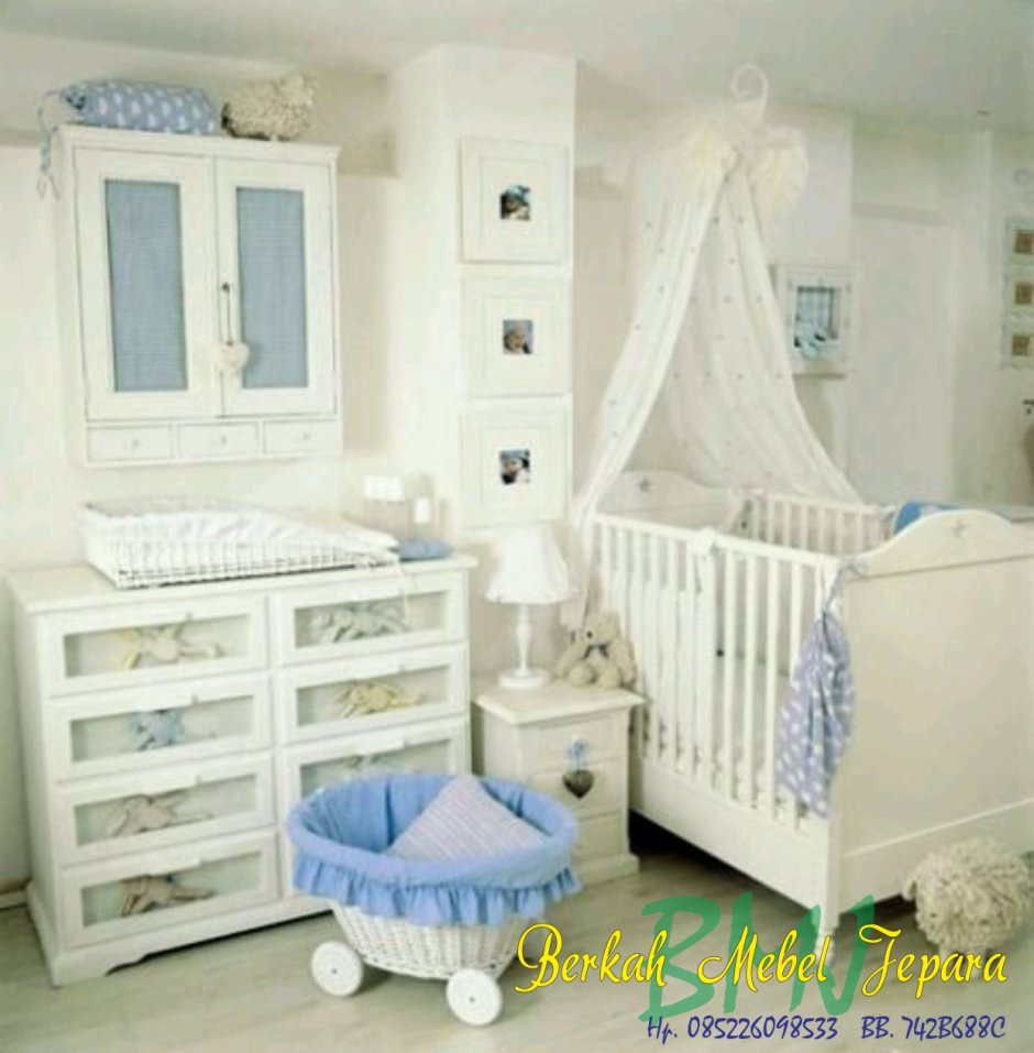 Детская огромная комната для новорожденного