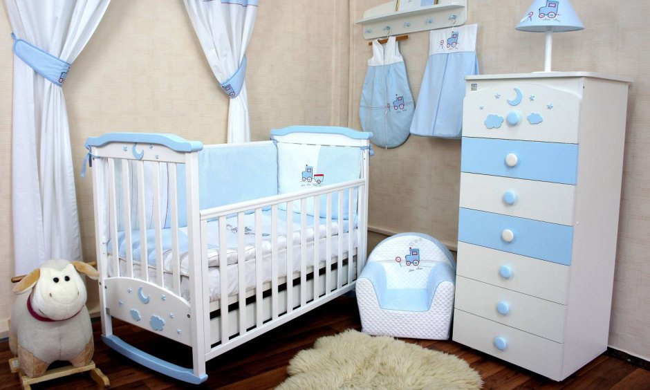 Детские кроватки для новорожденных мальчишек