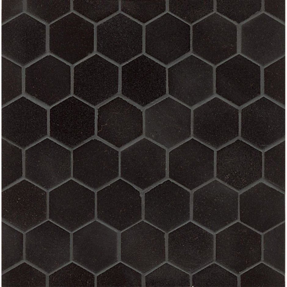 Мозаика Hexagon Black