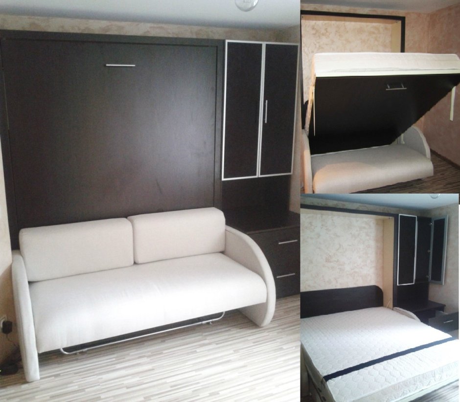 Стол диван трансформер на балконе