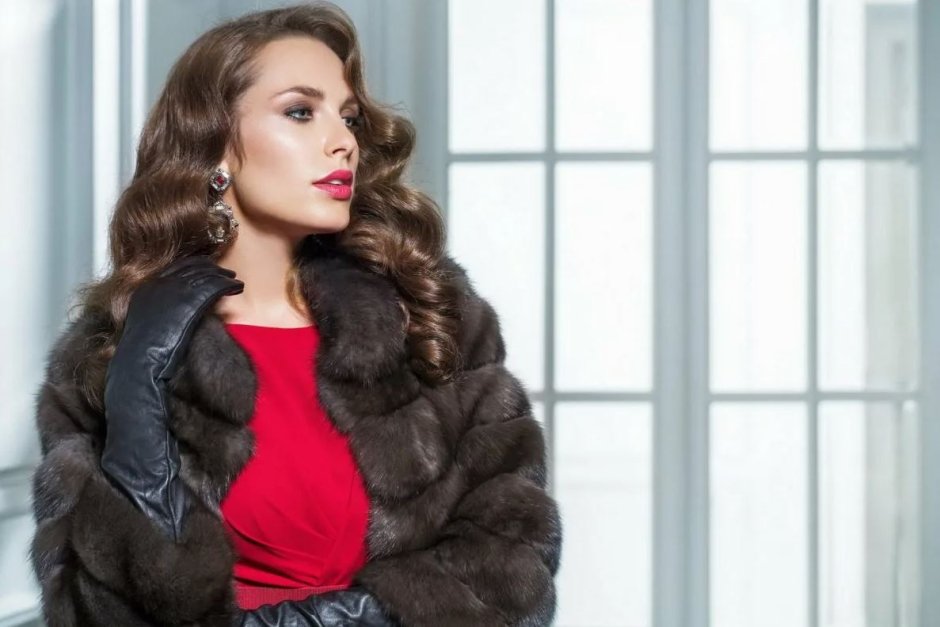 Саша Савельева fur Coat