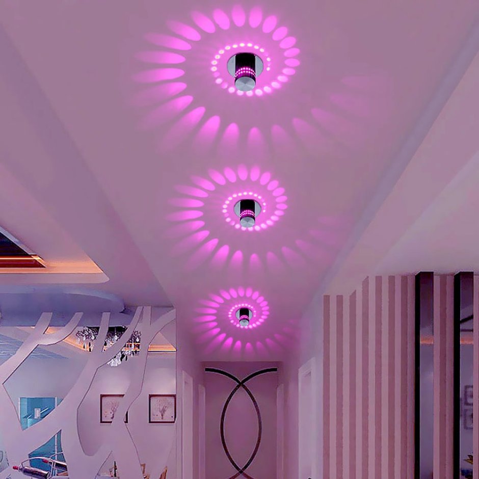 Светильник «led Crystal Lotus Flower Light»