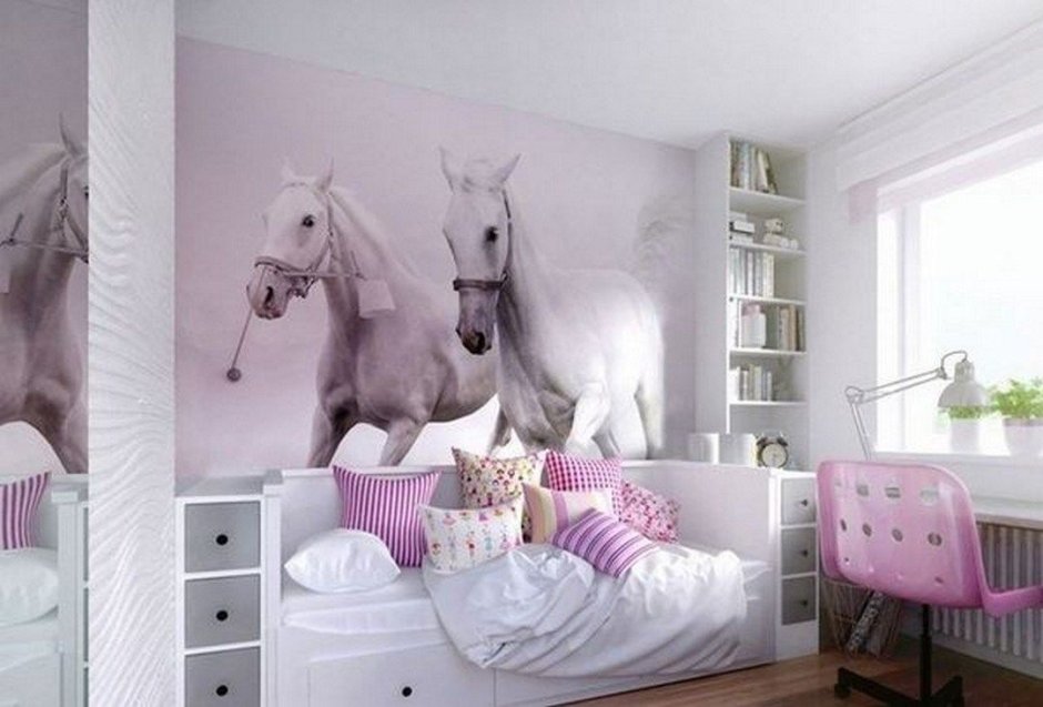 Картина на стену с лошадьми