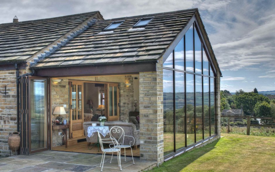 Barn House с террасой